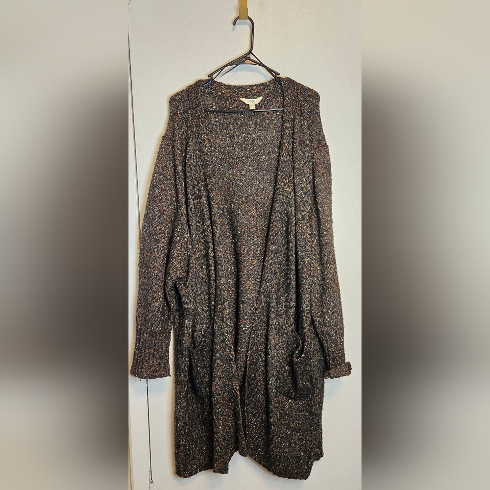 278. Terra & Sky Gray Cardigan Sweater
